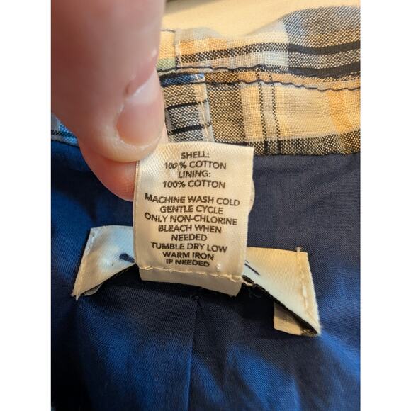 Ann Taylor LOFT Patchwork Plaid Blazer Jacket Women’s Size 4 Cotton Lined - Picture 4 of 6